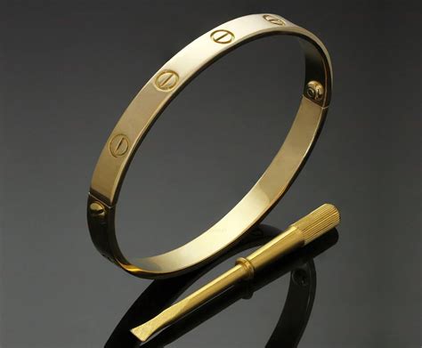 cartier love bracelet year of first production|celebrities with cartier love bracelet.